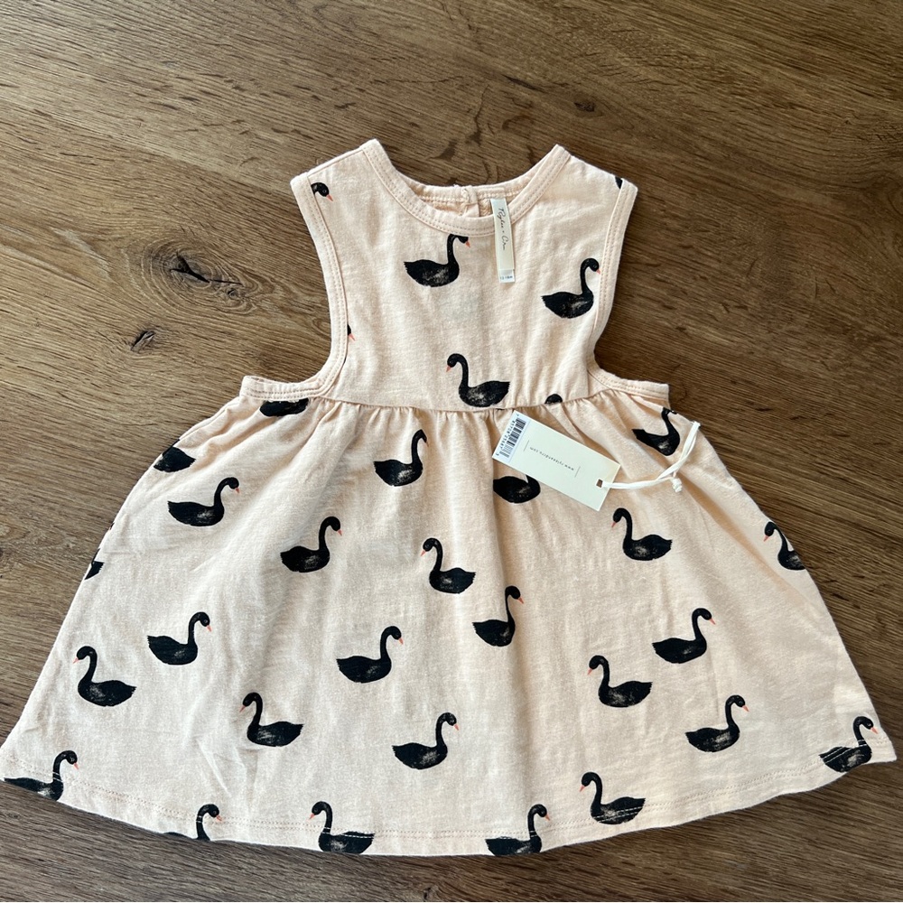 Rylee + Cru Swan Dress - Picture 2 of 8